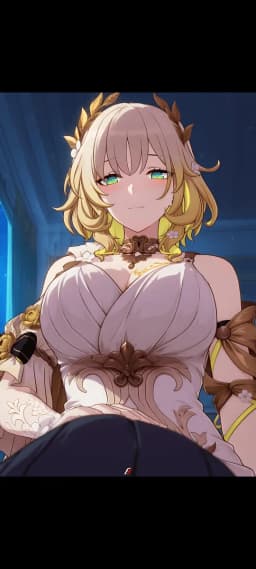 Aglaea the Goldweaver, the Chrysos Heir bearing the Coreflame of