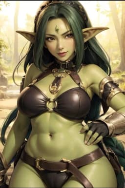 Tsudare goblin girl