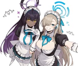Asuna and Karin ENG/RU