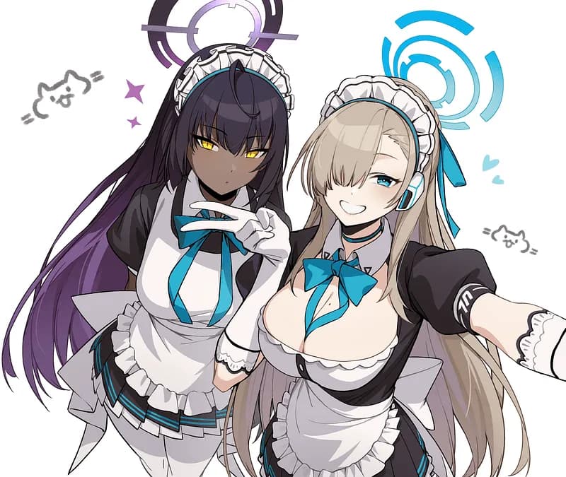 Asuna and Karin ENG/RU