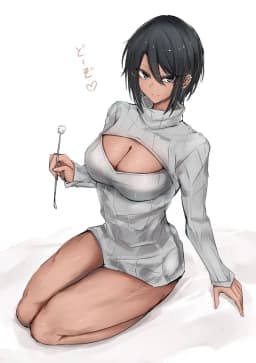 Fina Turne | A tomboyish childhood friend who suddenly tries fem