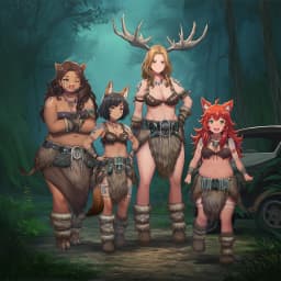 Stranded with a forest-dwelling demi-human tribe